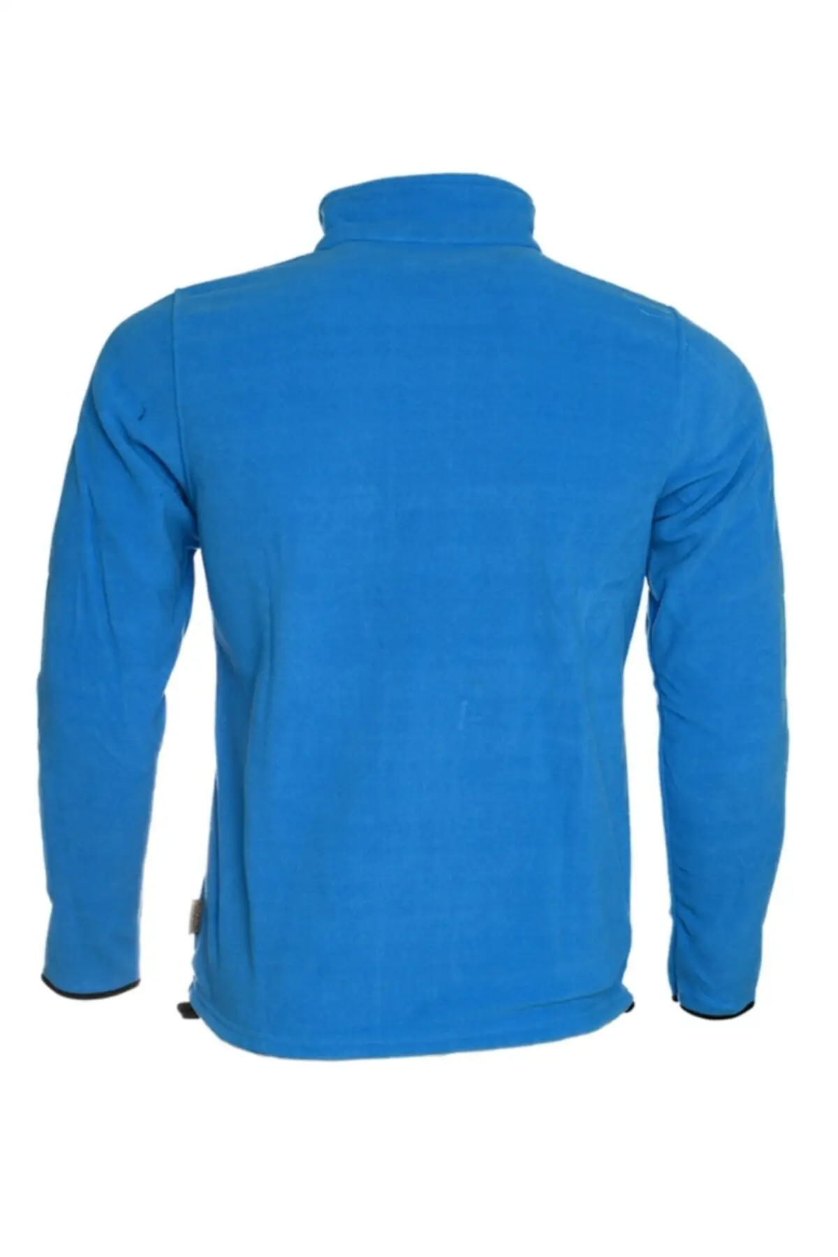 Turquoise 5-Pocket Fleece Coat