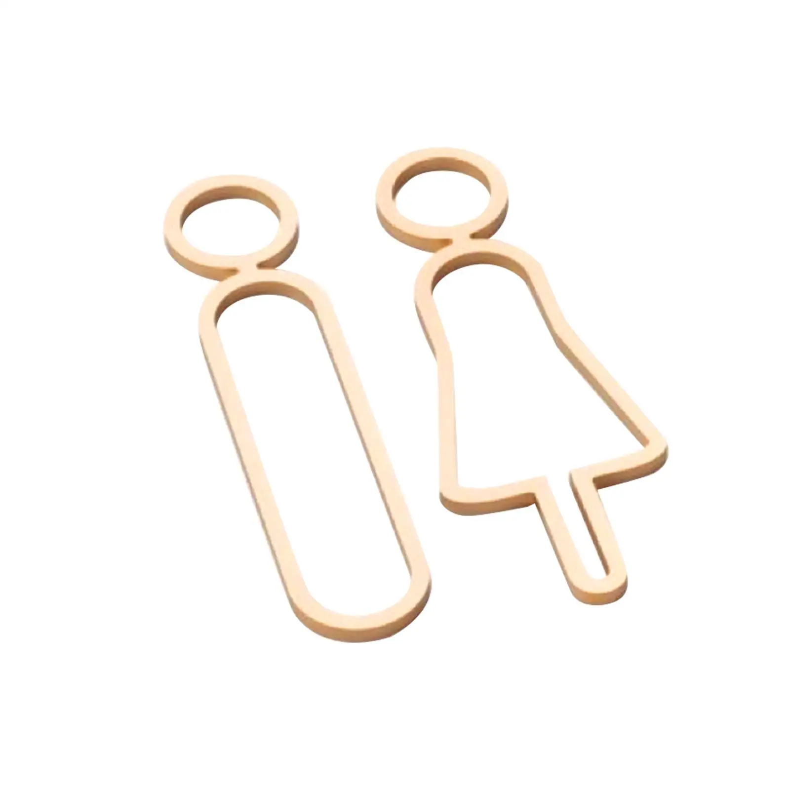 2x знак унитаза для мужчин и женщин Современная универсальная вывеска ванной