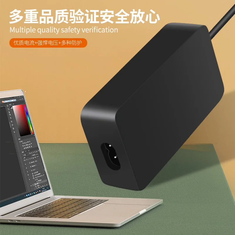 Фото Адаптер зарядного устройства для ноутбука Microsoft Surface Book 2 Go Pro7/6/5/4, магнитный порт 15 В, 6,33 А, 102 Вт №4