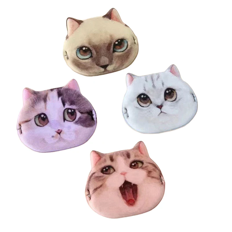 Слойка для макияжа с милым котом косметическая пудра гладкая консилер красота