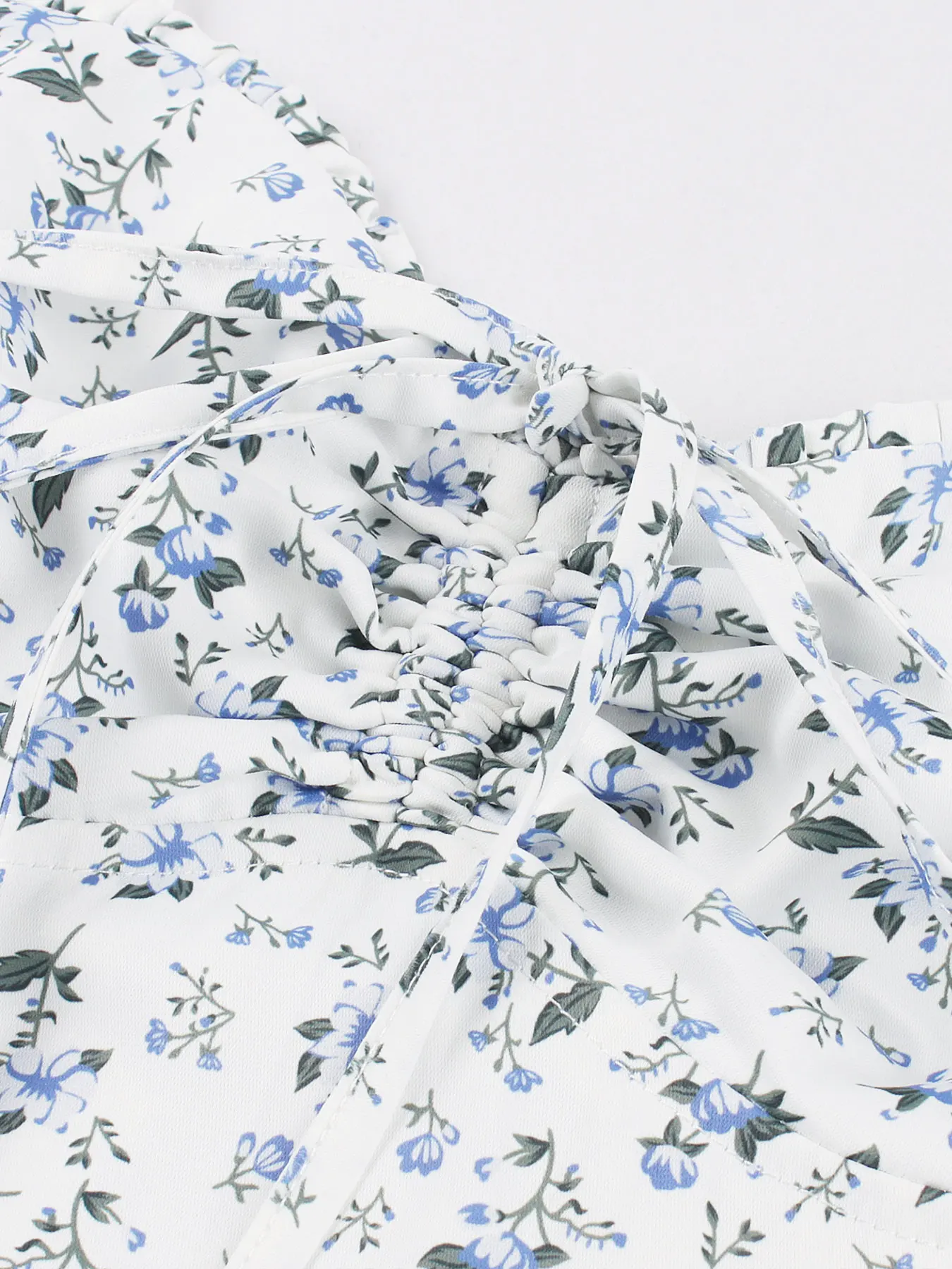 Женское длинное платье для отпуска Tonval винтажное с завязкой спереди и высокой