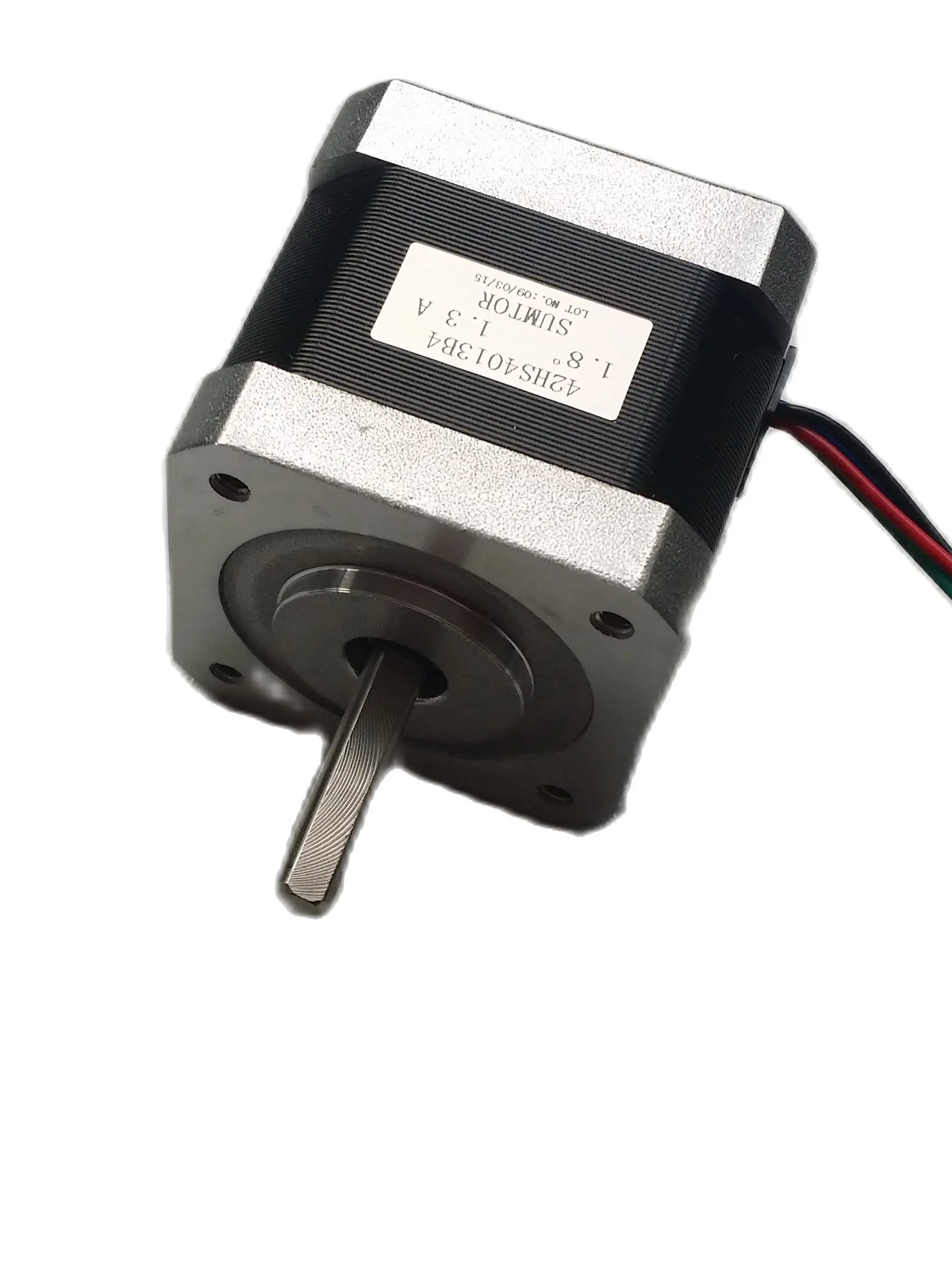 

Nema17 Dual Shaft Stepper Motor 40N.cm Holding Torque 40mm Body Length 1.3A
