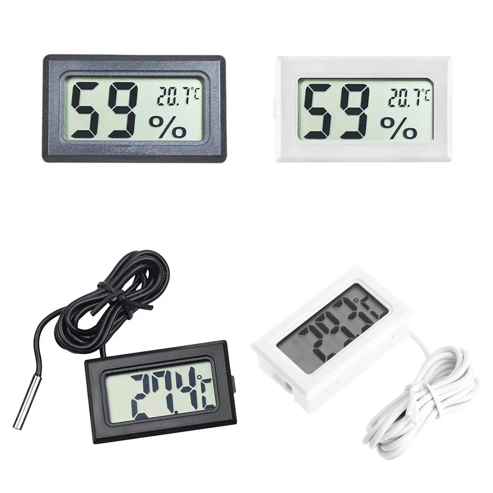 

Mini Digital LCD Indoor Convenient Temperature Sensor Humidity Meter Thermometer Hygrometer Gauge