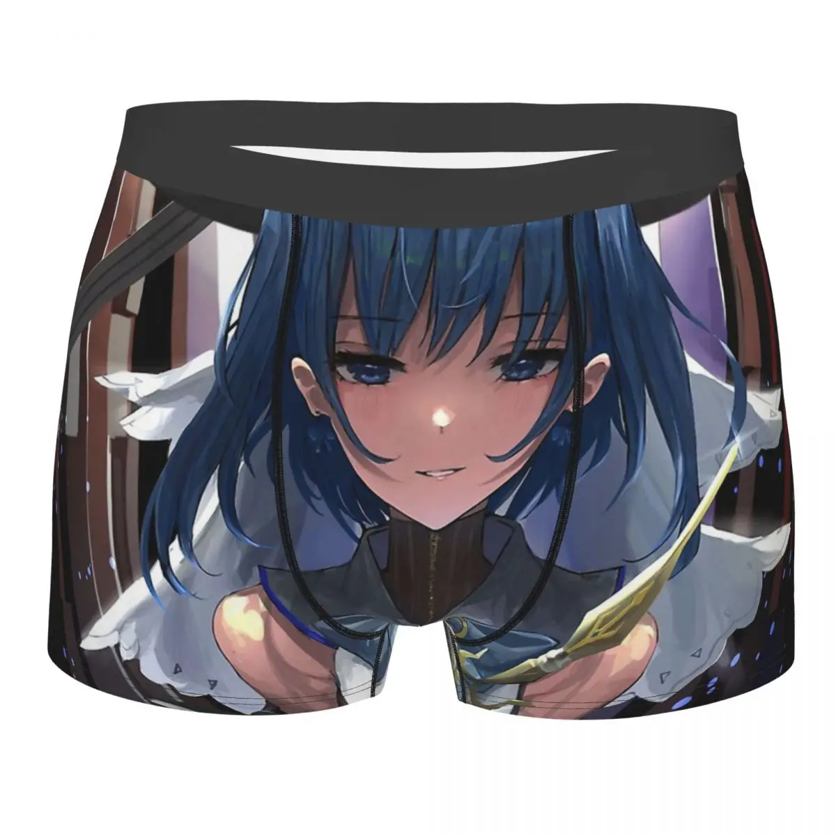 

Hololive Virtual Host Group Box Ouro Kronii Classic Underpants Breathbale Panties Man Underwear Sexy Shorts Boxer Briefs