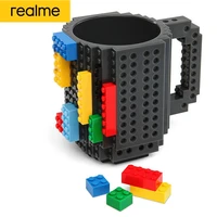 realme build on brick mug type building blocks coffee cup diy block puzzle mug portable drinkware drinking mug