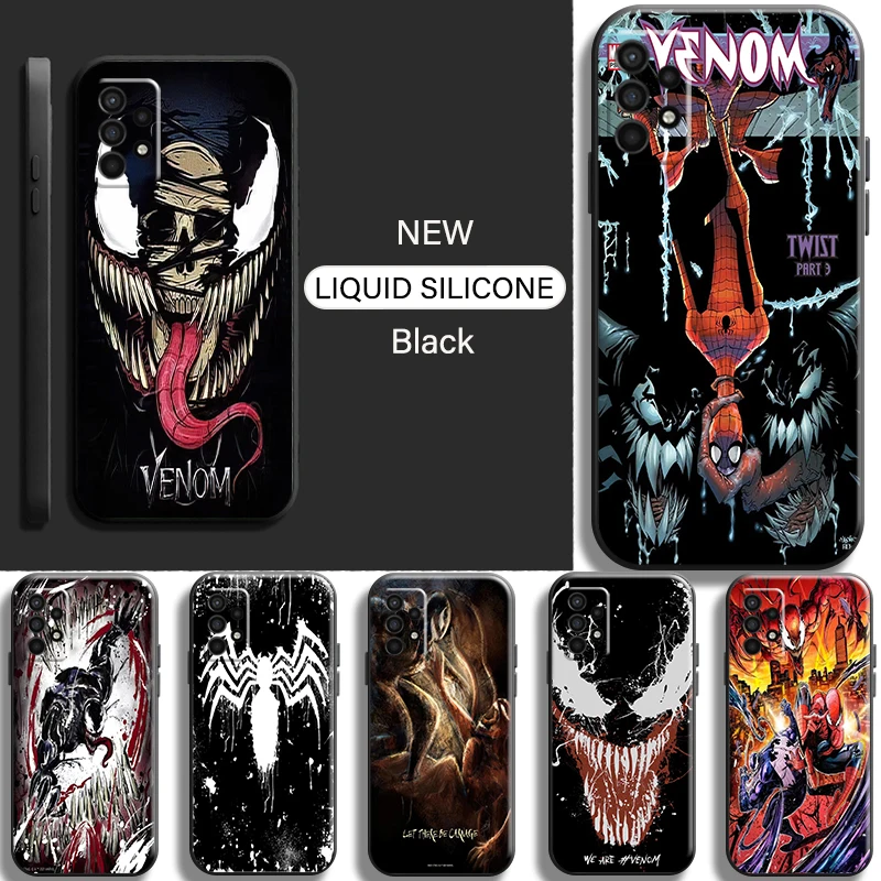 

Spiderman Venom Iron Man Phone Case For Samsung Galaxy For A10 A11 A12 A21 A21S A22 A30 A31 A32 A51 A52 A70 A71 A72 5G