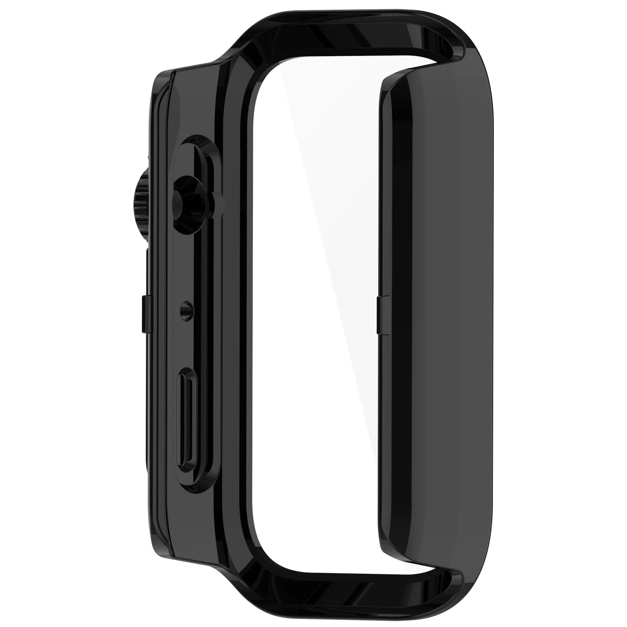 Фото Стекло + чехол для Xiaomi mi Band 9, активные аксессуары, универсальный обновленный бампер для ПК, защитная пленка для экрана Redmi Band 3, чехол №4