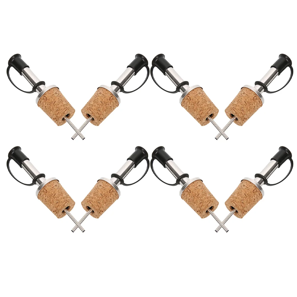 

Wine Bottle Pourers Spout Stopper Liquor Oil Tapered Pour Pourer Olive Saver Dispenser Spouts Plug Vinegar Stoppers Bottles Cork