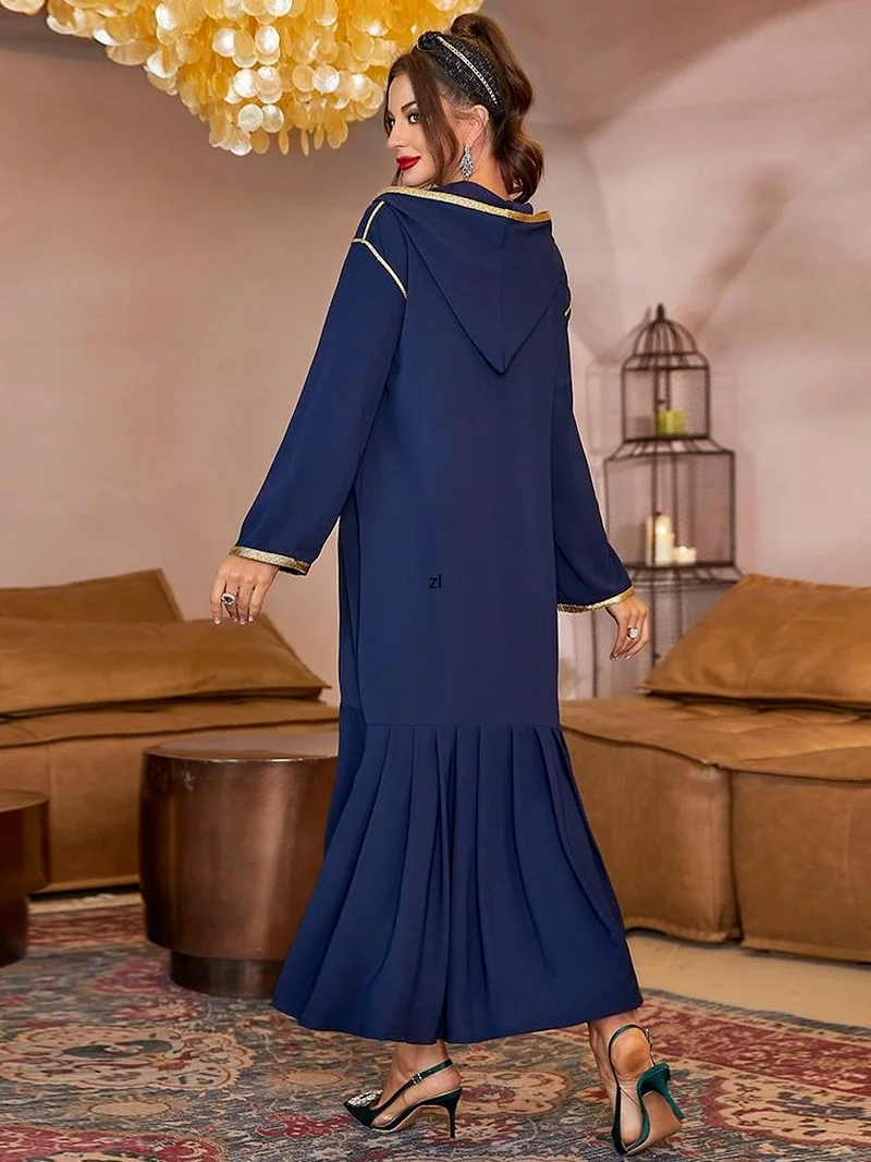 Ramadan Eid Mubarak Kaftans For Women Dubai Abaya Arabic Turkey Islam Muslim Long Dress Robe Longue Femme Musulmane Caftan Maroc