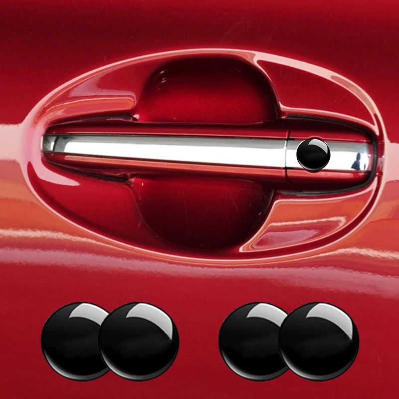 

4pcs Car Door Lock Keyhole Anti-blocking Protection Stickers Interior Accessories For Citroen C1 C2 C3 C4 C5 C6 C8 C4L DS3 DS4