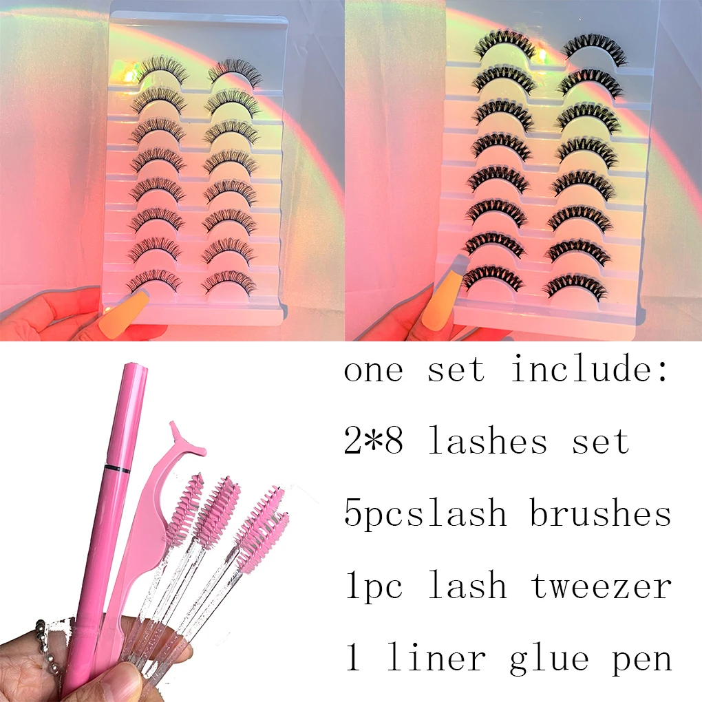 

2*8 пар, набор кистей для наращивания ресниц