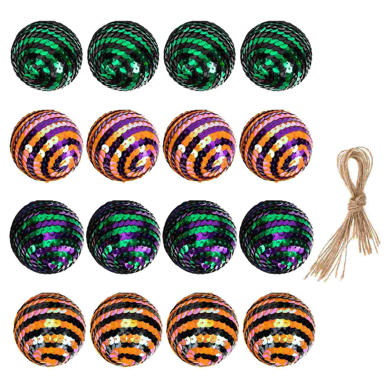 

16Pcs Hanging Ornaments Lovely Decorative Balls Festival Decorations