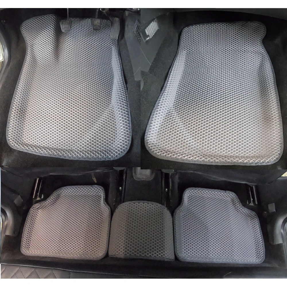 Новинка! Коврики Ева с Пресс Бортами на Lada Granta CITY серый |