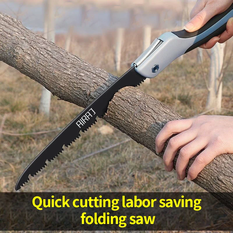 

540MM Wood Folding Saw Outdoor For Camping SK5 Grafting Pruner for Trees Chopper Garden Tools Unility Knife Hand Saw