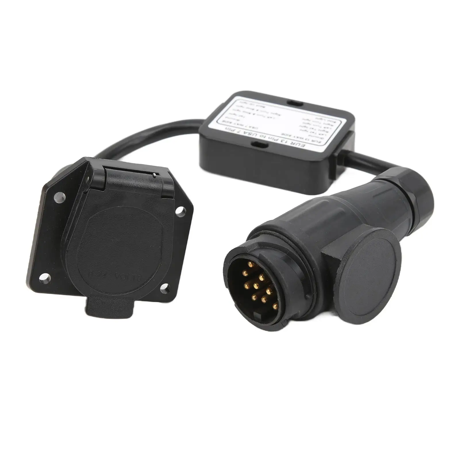 Американский 7-контактный круглый разъем для трейлера адаптер-от-13 Pin до