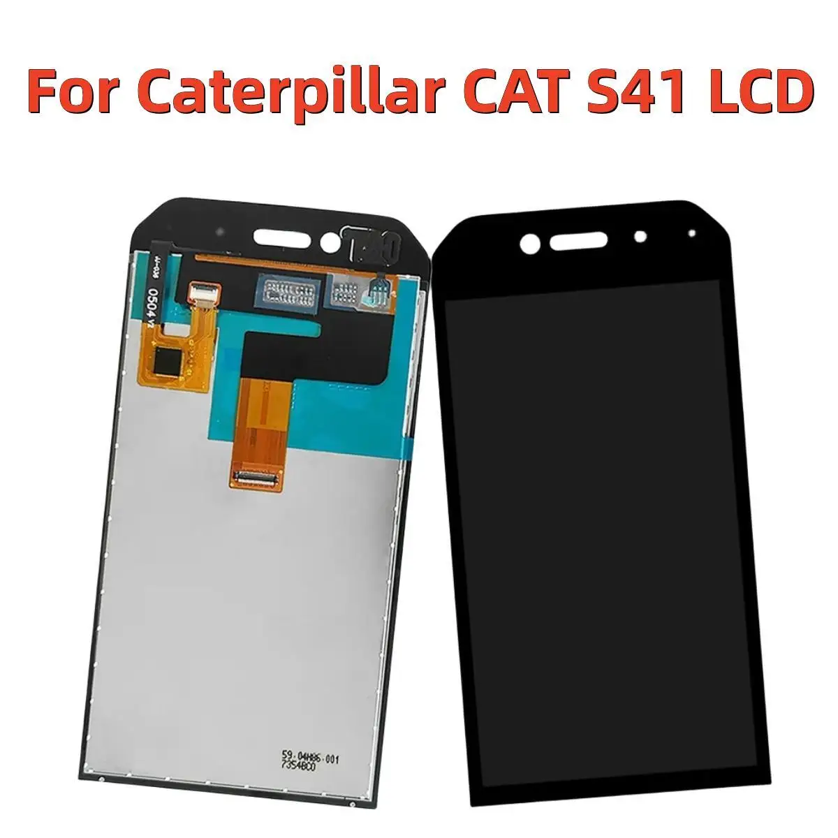 ЖК-дисплей для Caterpillar CAT S41 + задние запасные части для ЖК-дисплея Caterpillar S41