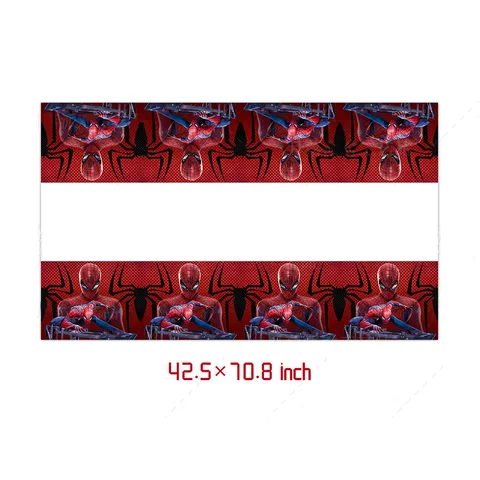 Одноразовый набор посуды Disney Red Spiderman