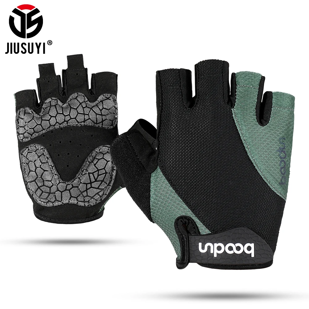 

Summer Gym Half Finger Gloves Anti-slip Breathable Sport Cycling Work Fingerless Tactical Glove Men Women Protective Accessories