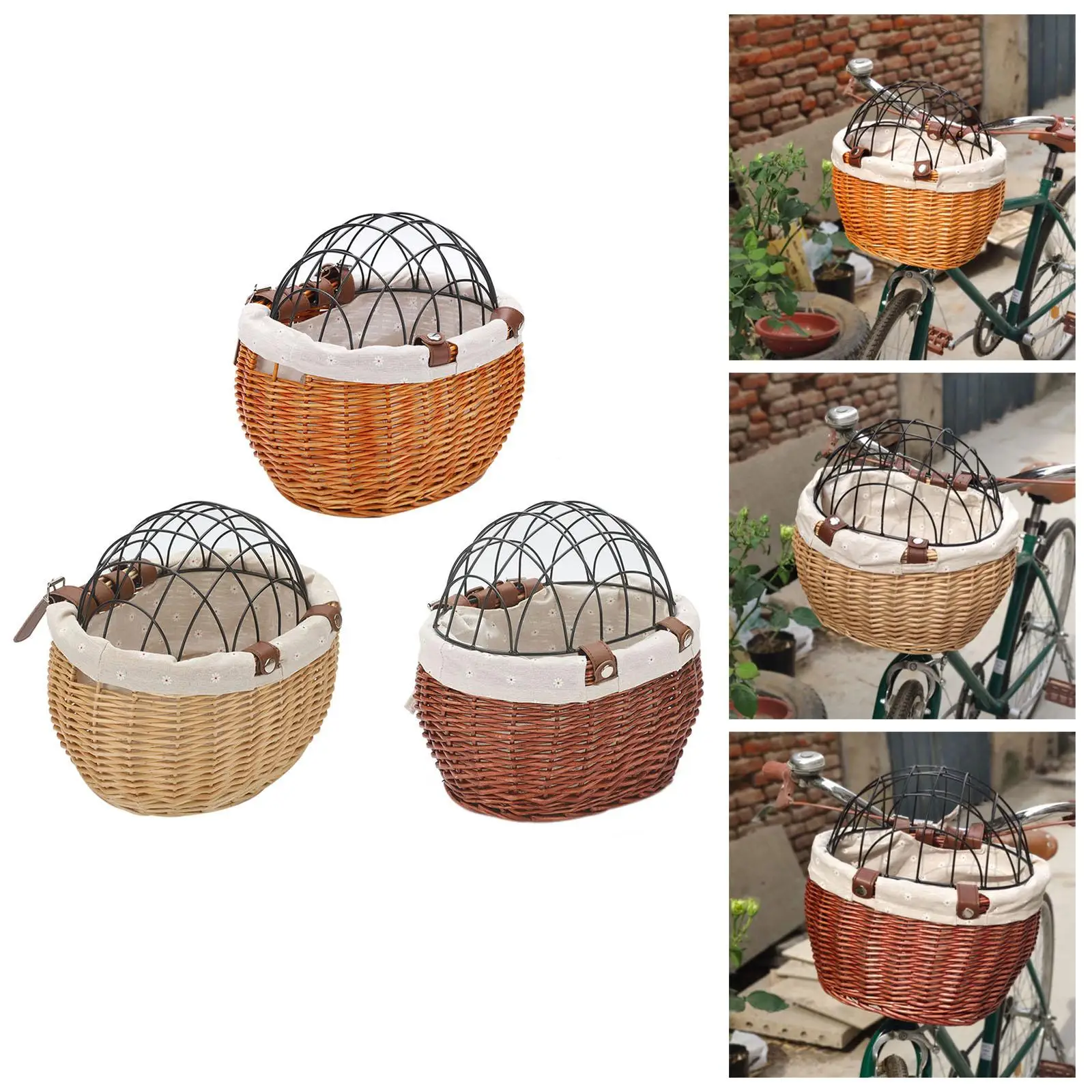

Pets Front Basket Pet Pannier for Bikes