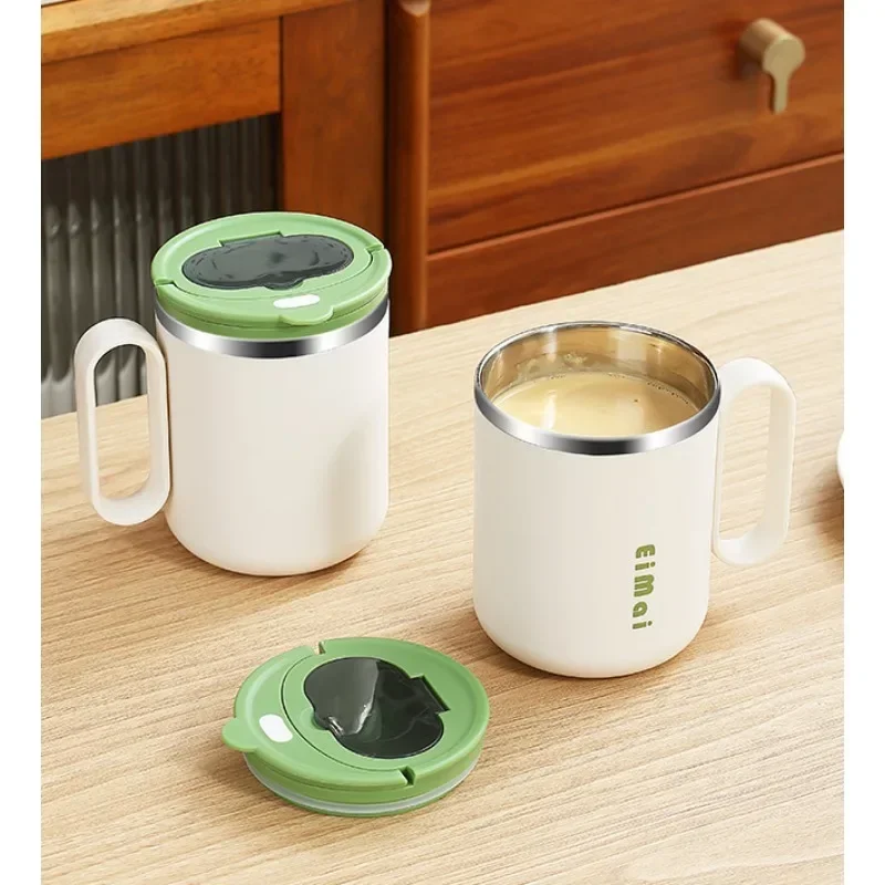 

New Girl's Mug High-grade Sense Light Luxury Stainless Steel Cup