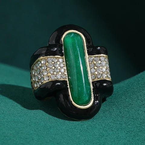 Кольцо STALAIT с хрусталем