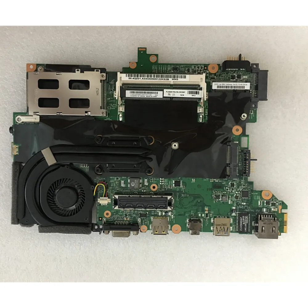 Original para Lenovo Thinkpad T430s T430si Portátil Placa-mãe Cpu I53320m Uma com Ventilador Fru 04×3687 04w3734 04×1563 04w6789