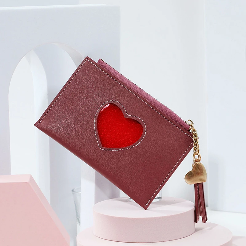 

Women PU Leather Alligator Pattern Card Holder Casual Ladies Contrast Color Wallet Mini Coin Purse Small