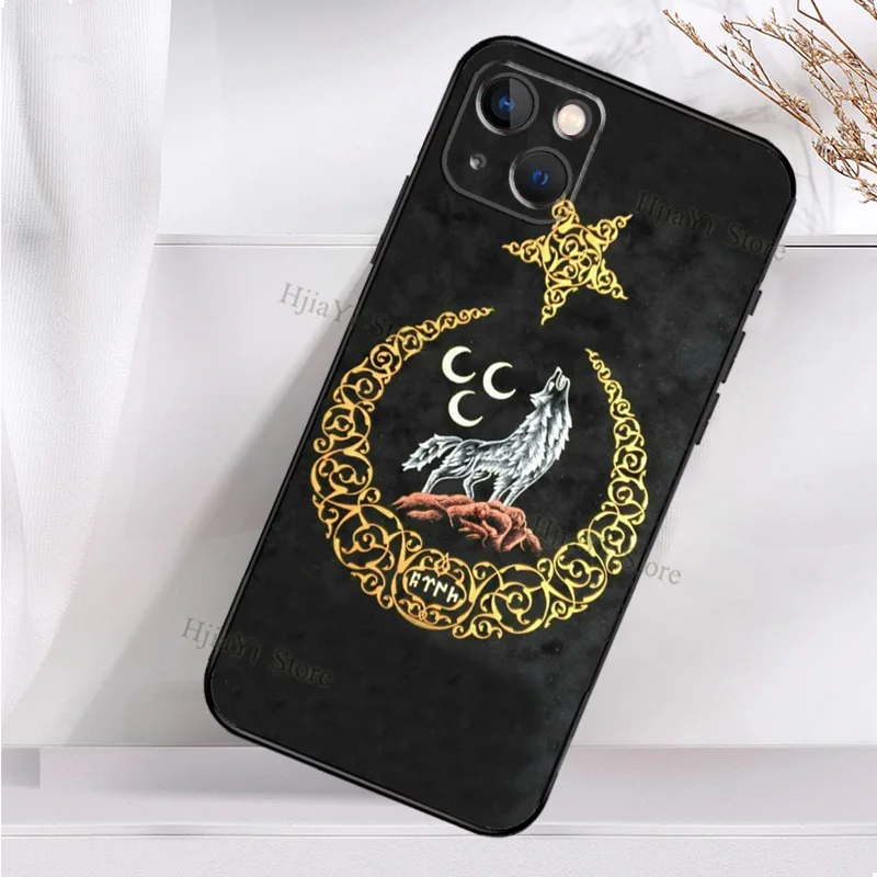 Силиконовый чехол с турецким флагом для iPhone 11 14 12 13 Pro Max Mini X XR XS 6 7 8 Plus SE 2020 - купить
