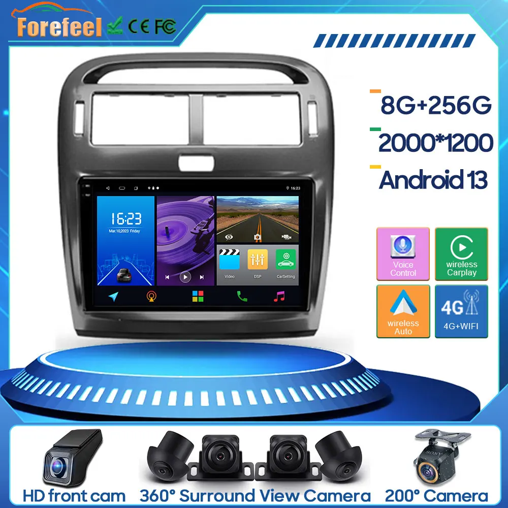 

Android 13 For Lexus LS430 XF30 LS 430 2000 - 2006 For Toyota Celsior XF30 III 3 2000 - 2006 Car plaver Radio Navigation 5G GPS