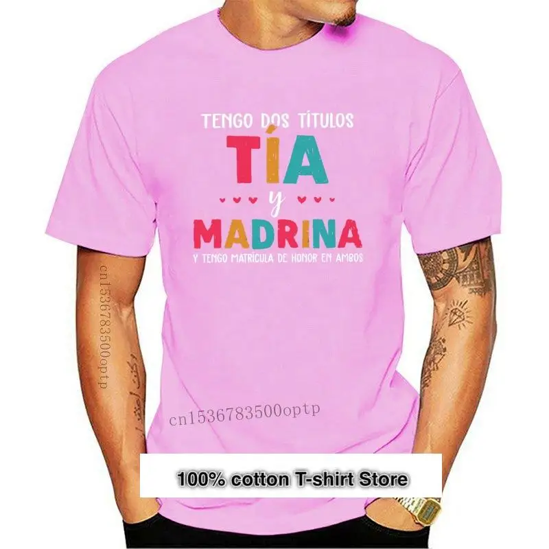 

Camiseta tenga Dos база Tia Y Madrina, nueva