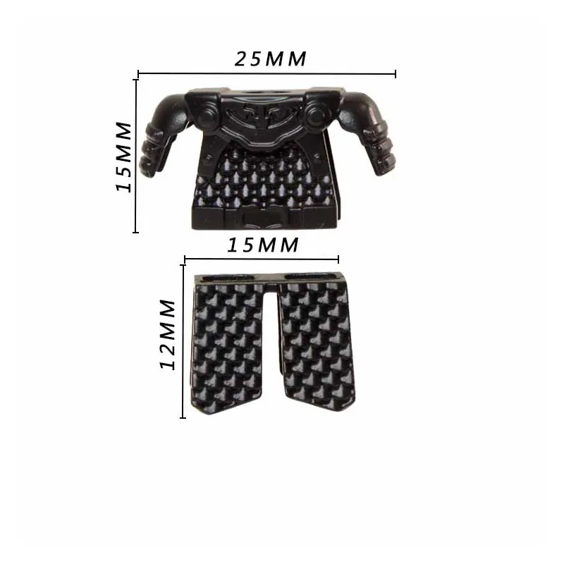 Военный средневековый солдат фигурка аксессуары строительные блоки щит корона