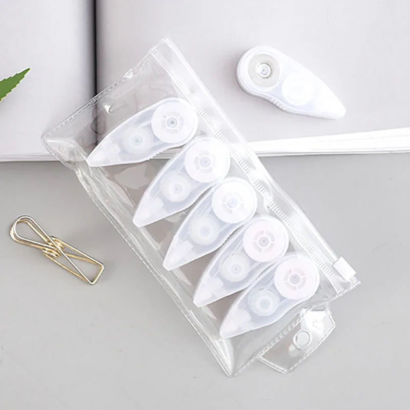 

6pcs/set White Out Correction Tape Kawaii Correction Band Portable Writing Correct Tool Korean Stationery School Supplies