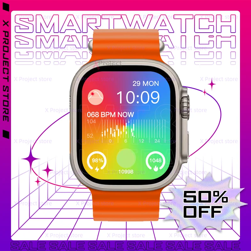 

IWO MT8 Ultra Smart Watch Series 8 2.0" 396*484 2022 TFT Watch Call NFC 380mAh Men Women Smartwatch for Android Ios pk HD8 Ultra