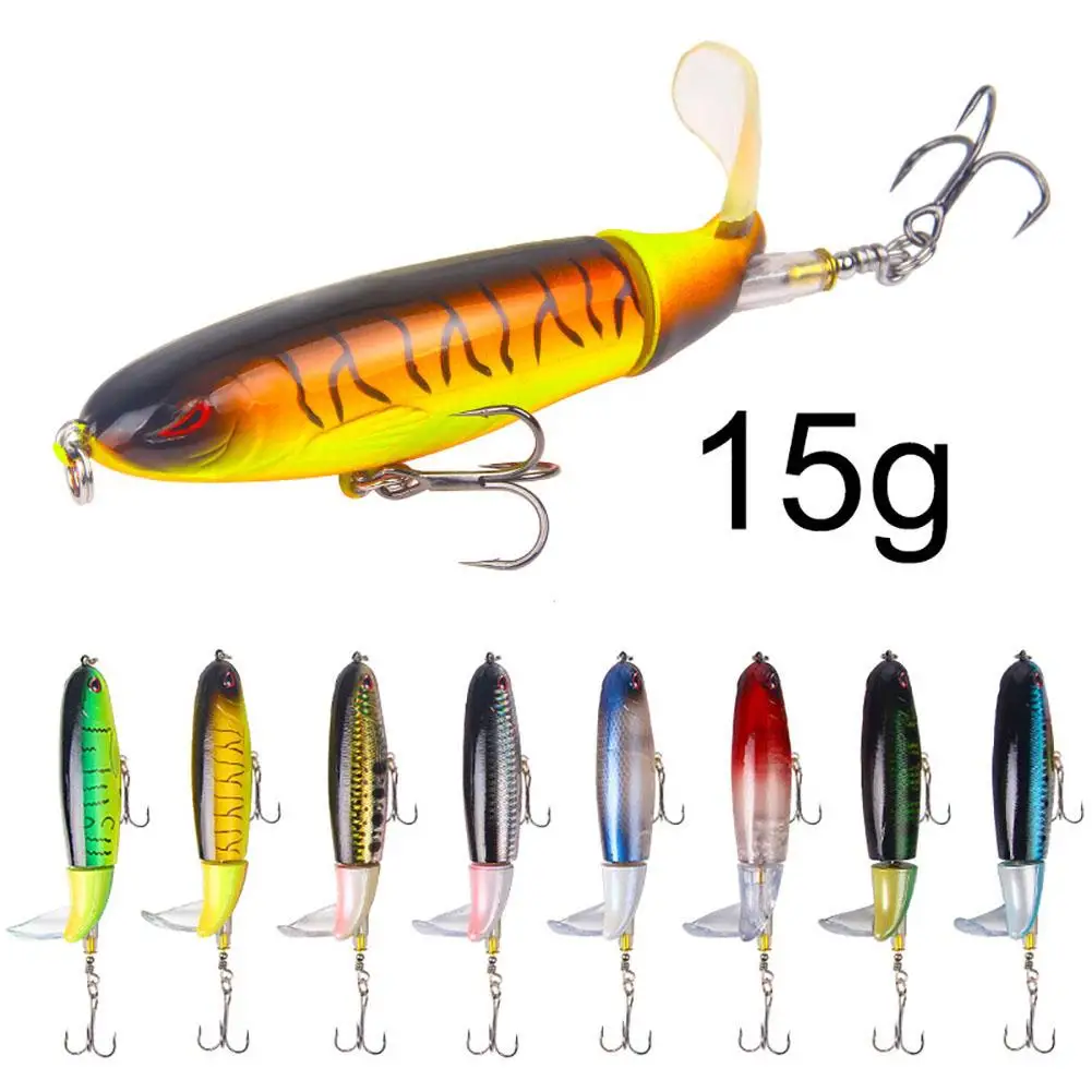 

13g/11cm Propeller Fishing Bait Set With Propeller Tail Hard Bait Fishing Lure Swimbait Fishing Accessories