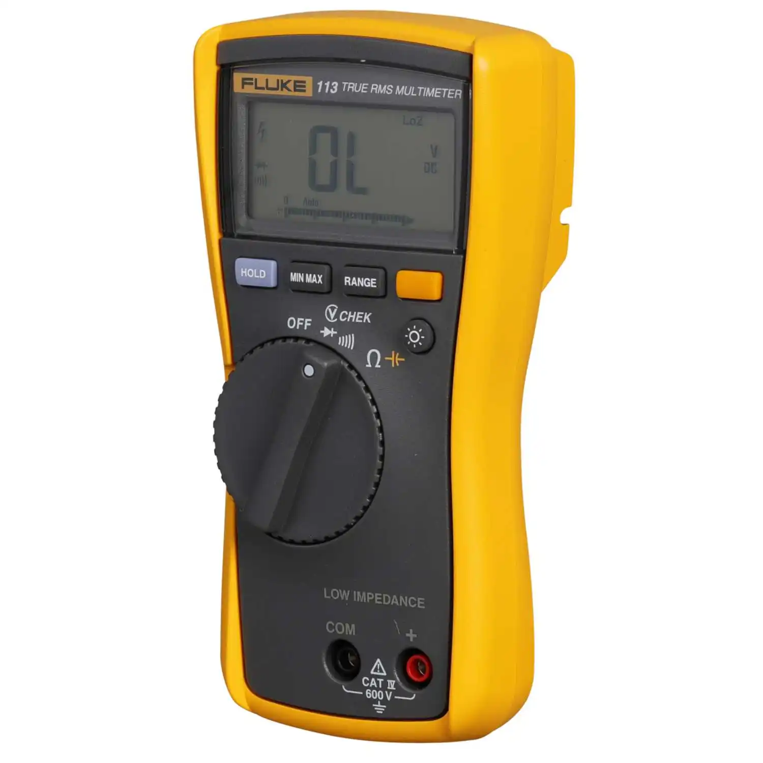 

FLUKE 113 Utility Digital Multimeter, Fluke 110 Series, 6000 Count, True RMS, Auto, Manual Range, 3.75 Digit