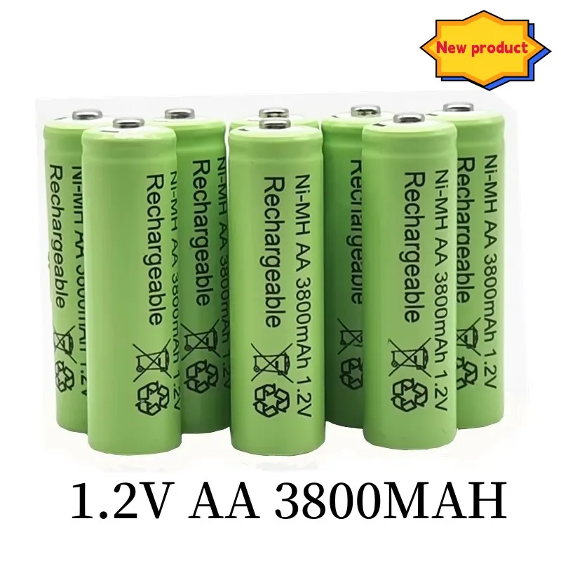 

2023NEW 1.2V AA3800MAH rechargeable battery suitable for shaver calculator electric toy remote control