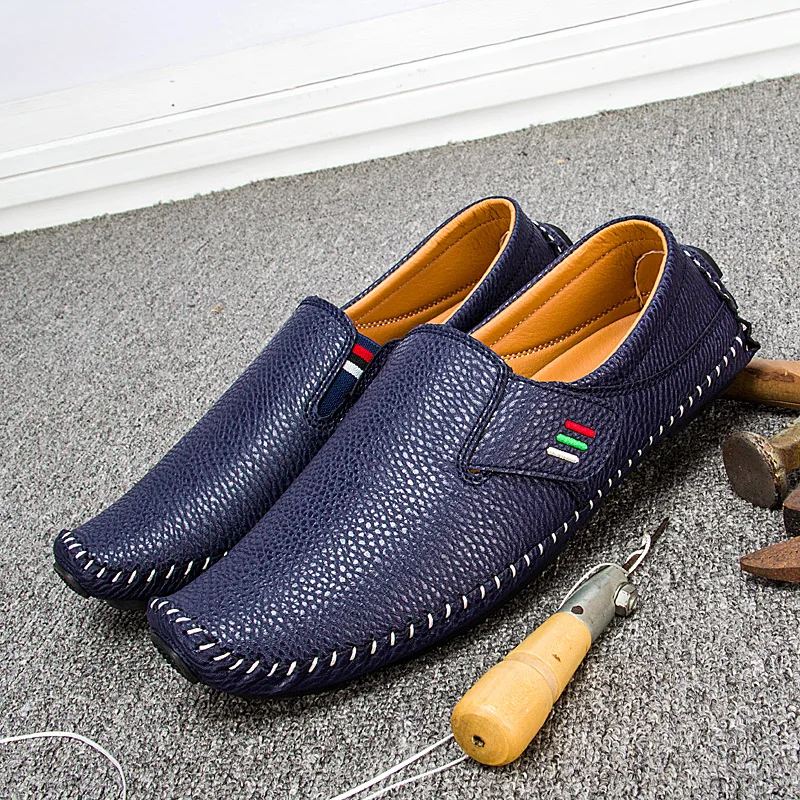 

Stylish Hot Sale Men Casual Loafers Trend Quality Handmade Driving Shoes Breathable Slip-on Footwear Soft Comfort Big Size 48