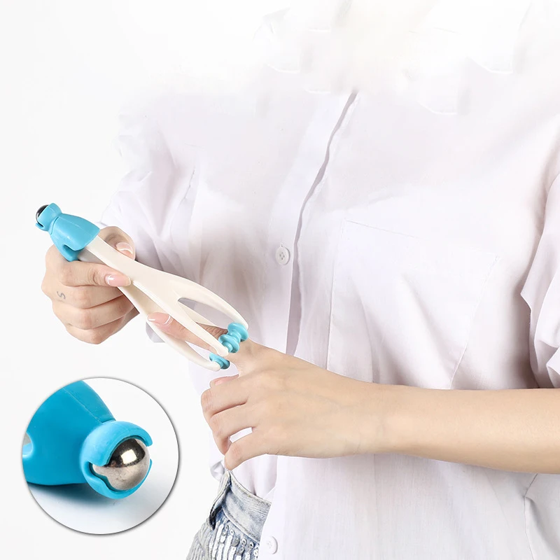 

Роликовый массажер для пальцев, с магнитными бусинами