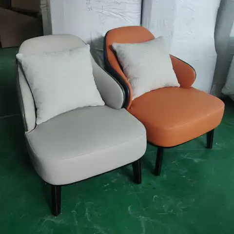 Диван-стул для дома, современный простой Одноместный Диван из воловьей кожи для взрослых, мебель для гостиной