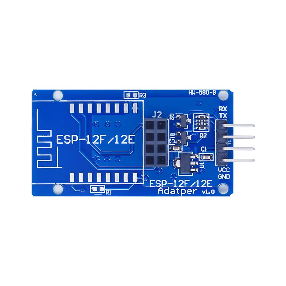 Модуль беспроводного адаптера ESP8266 Φ/12E Serial WiFi 3 В 5 Esp01 разрывная версия