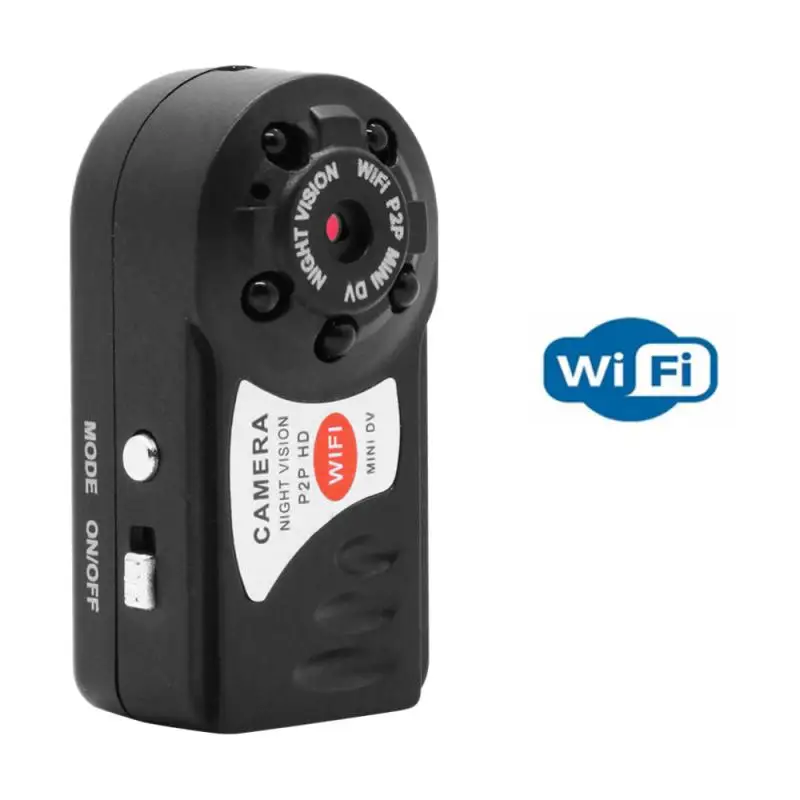 Прямая поставка мини-камера Q7 1080P Wi-Fi беспроводная IP-камера с инфракрасным ночным