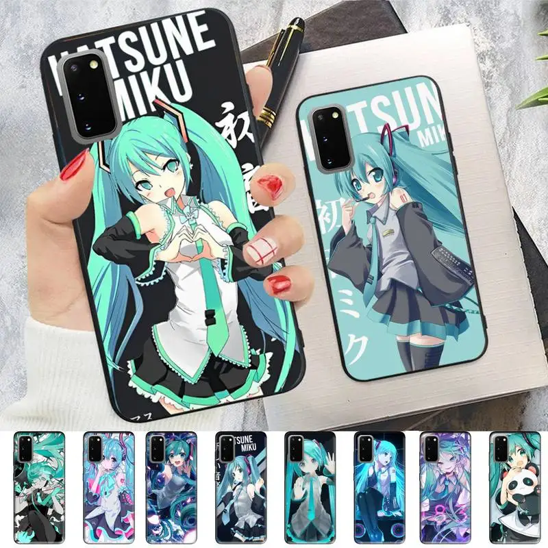 

H-Hatsune Miku-S Phone Case for Samsung S10 21 20 9 8 plus lite S20 UlTRA 7edge