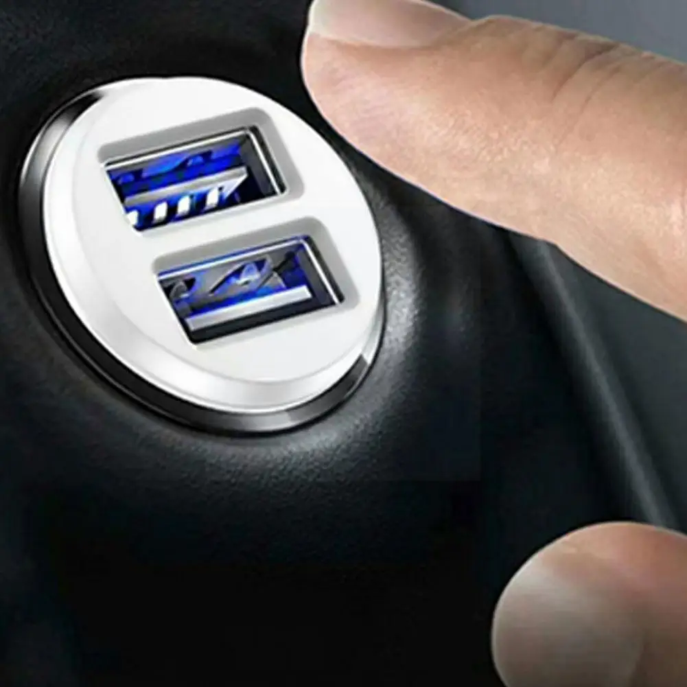 

Автомобильное зарядное устройство с двумя USB-портами, а, 12 В, 24 В