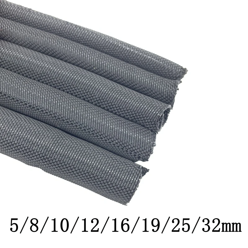 

Cable Sleeve PET Braided Expandable Sleeving Cable Management Self Closing Overlaps Cable Loom Split Wrap Pipe Wire Protection