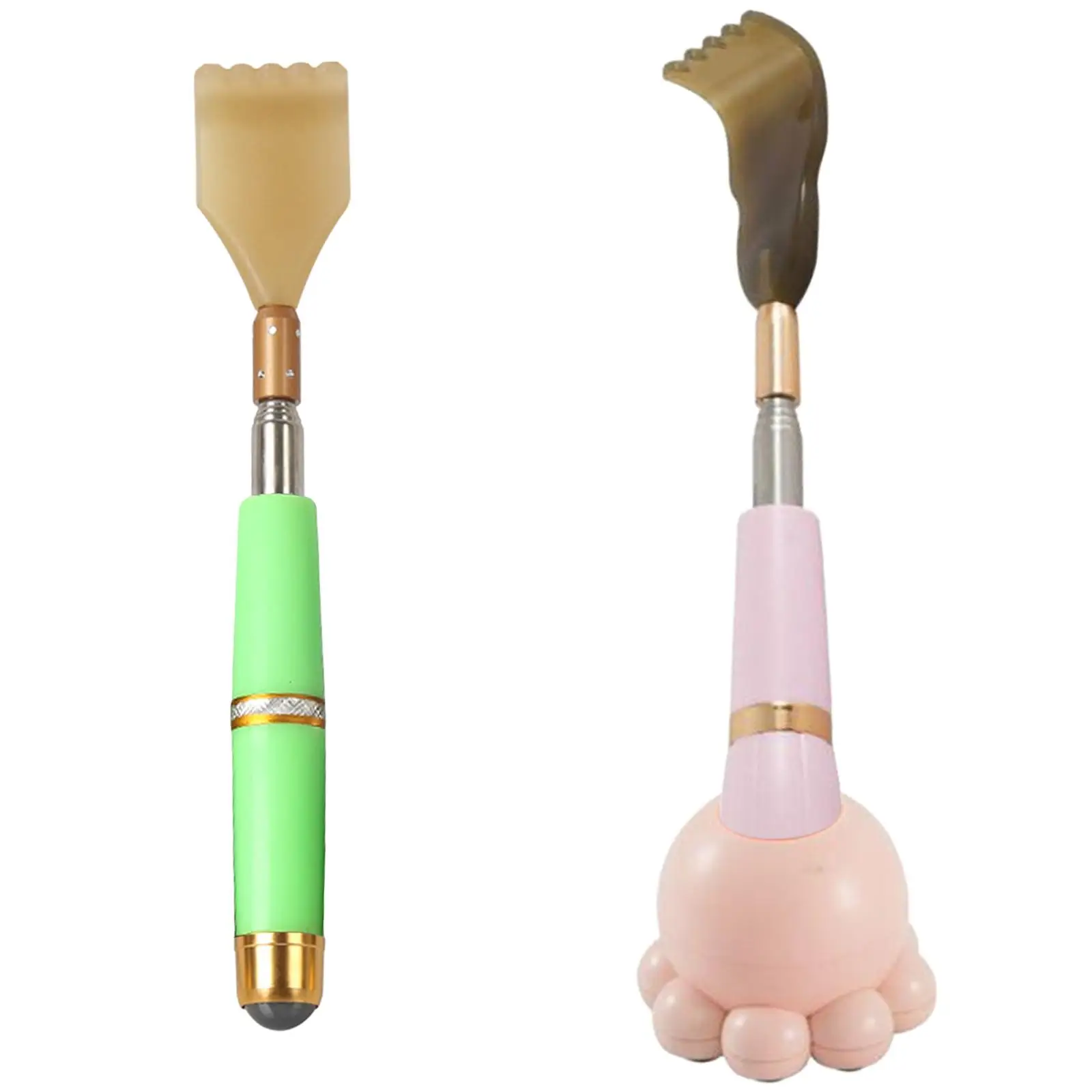 

Portable Extendable Back Scratcher with Non Slip Handle for Handy Massager