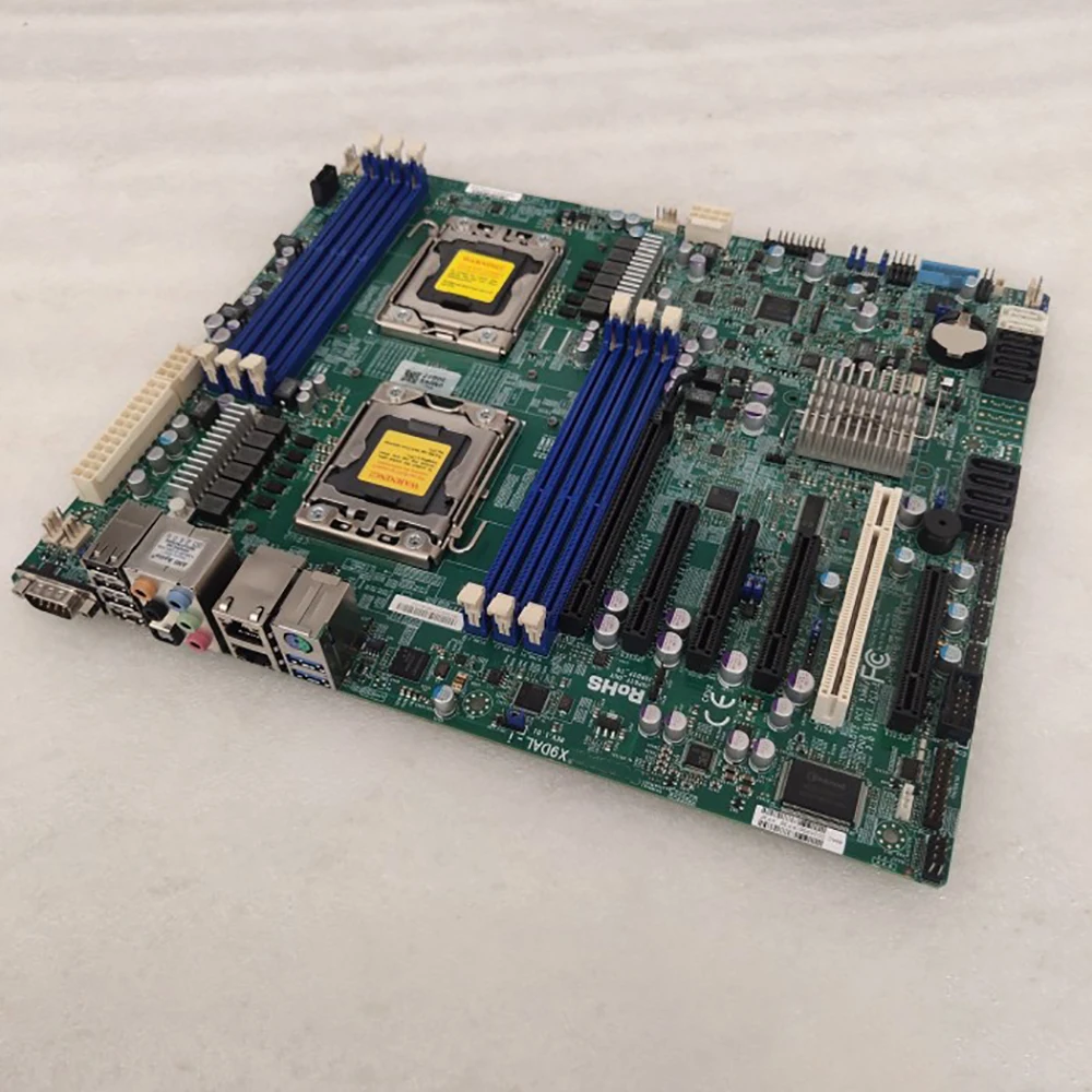 X9DAL-i Серверная материнская плата LGA1356 DDR3 Xeon процессор E5-2400 v2 82574L два порта GbE LAN для