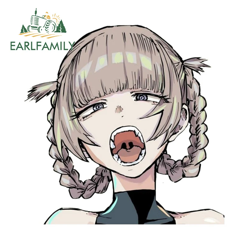 

EARLFAMILY 13 см x 12,9 см наклейки на автомобиль «звонок ночи» граффити аниме RV JDM наклейка на Campervan водонепроницаемые автомобильные аксессуары