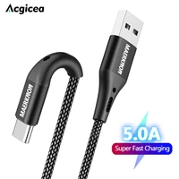 3a usb type c cable wire for xiaomi mi 11 samsung s10 s20 mobile phone fast charging usb c cable type c charger micro usb cables