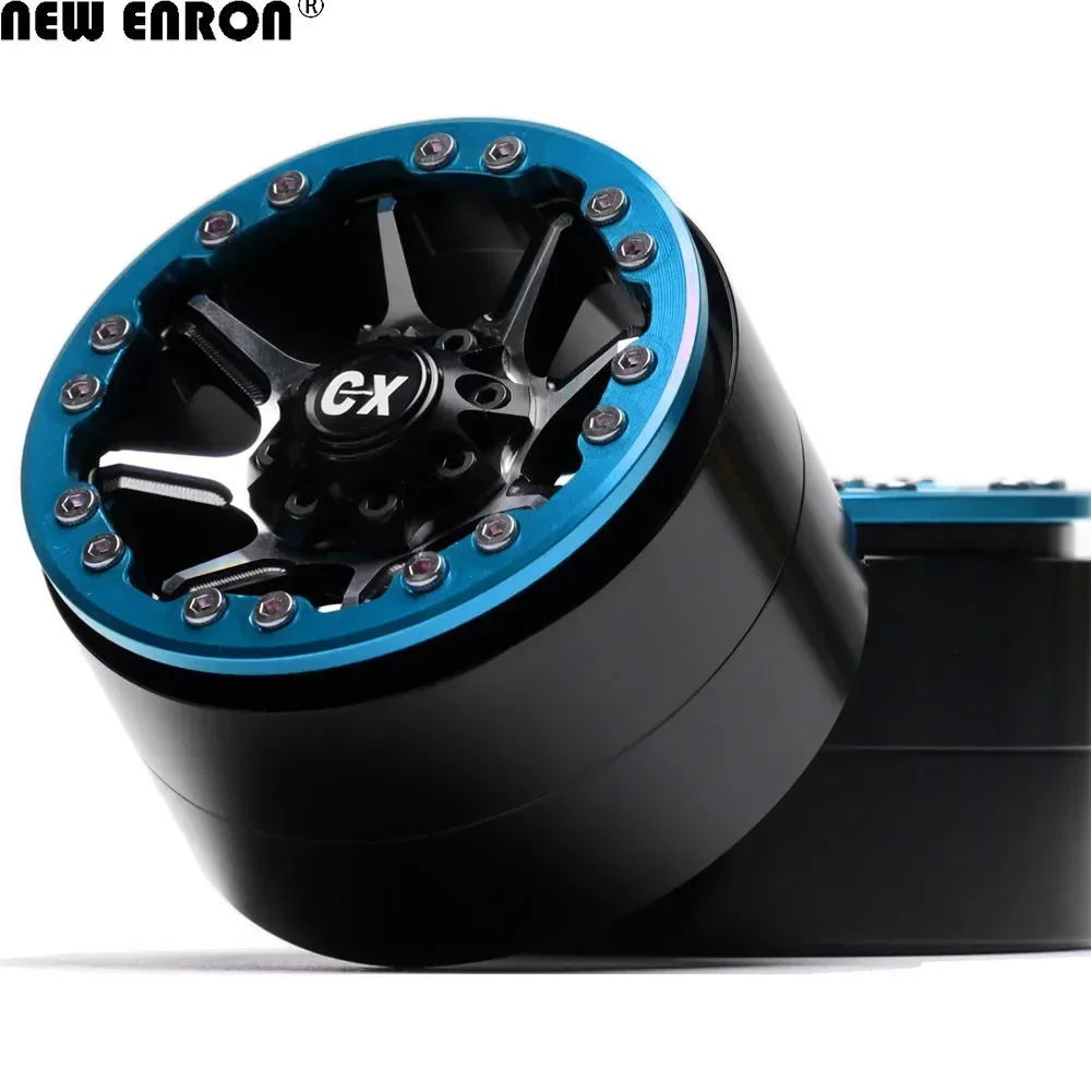 НОВЫЙ ENRON Металлический 8-спицевый обод ступицы колес с бисером 2 дюйма для 1/10 RC