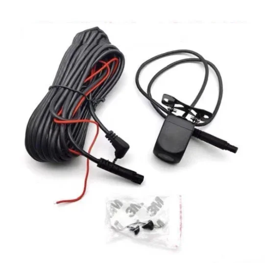 Водонепроницаемая 5-контактная камера заднего вида, вспомогательная камера для парковки с поддержкой DVR монитора, Инверсионный широкоугольный объектив с углом обзора 170 градусов